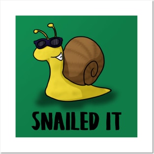 Snailed it Posters and Art